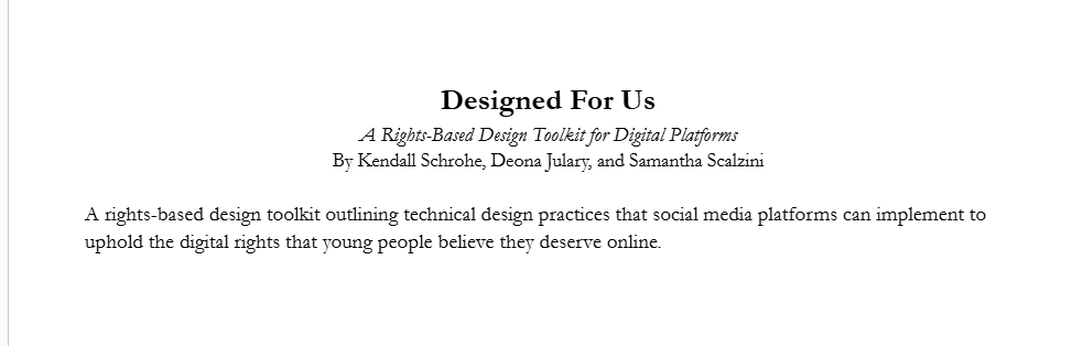 Declaration of Digital&nbsp;Rights